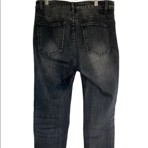 LIQUIDX Floral Embroidered Jeans 👖Women’s Size 11, Good Condition - Picture 2 of 10